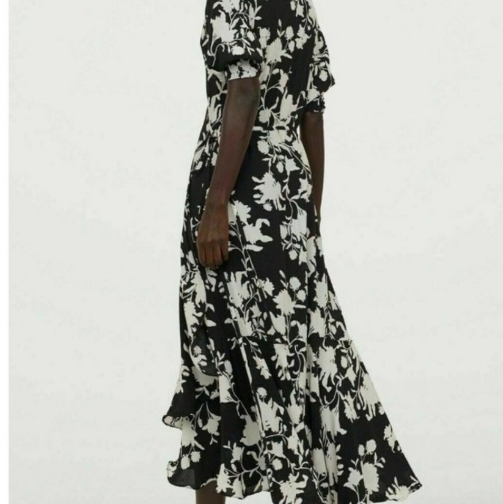 NWOT Johanna Ortiz X H&M Wrap Dress - Picture 3 of 16